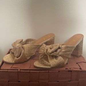 Rose Gold LuLu Sandal Heels